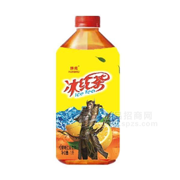 恒偉冰紅茶檸檬味紅茶飲料1L