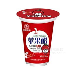 領(lǐng)露食品蘋果醋自然果味凍飲350ml