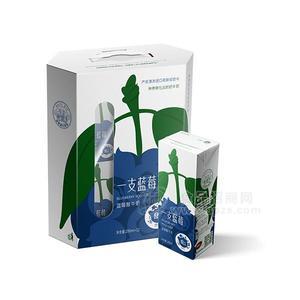 一只蓝莓蓝莓酿牛奶200mlx12盒