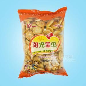 一元食品两元食品 欣一阳光宝贝酥脆饼干招商208g
