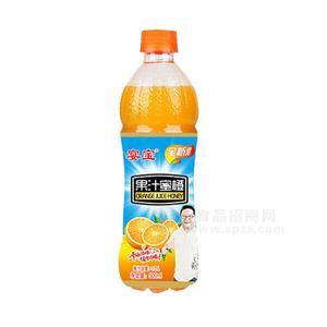 宴寶果汁蜜橙橙子味果汁飲料500ml