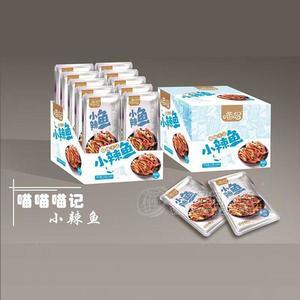 喵记小辣鱼糖醋味小鱼仔箱装