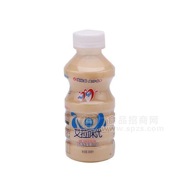 艾拉味优 原味发酵乳酸菌饮品340ml