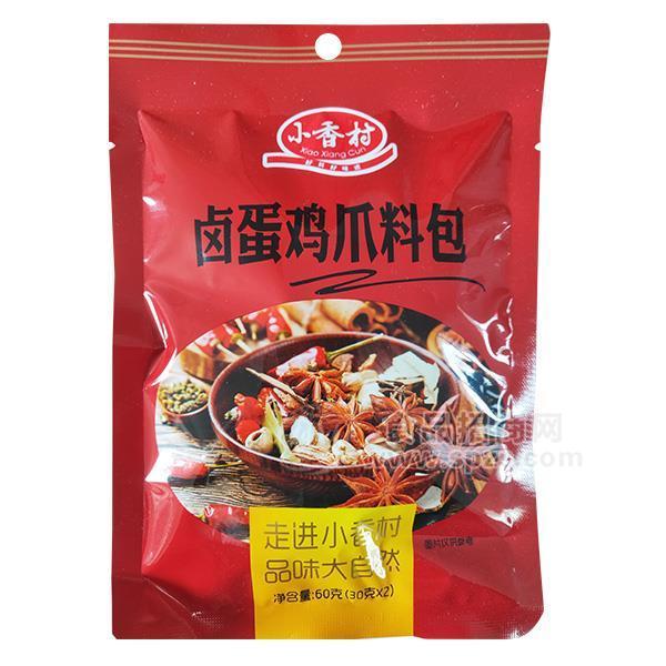 小香村鹵蛋雞爪料包調(diào)味品60g