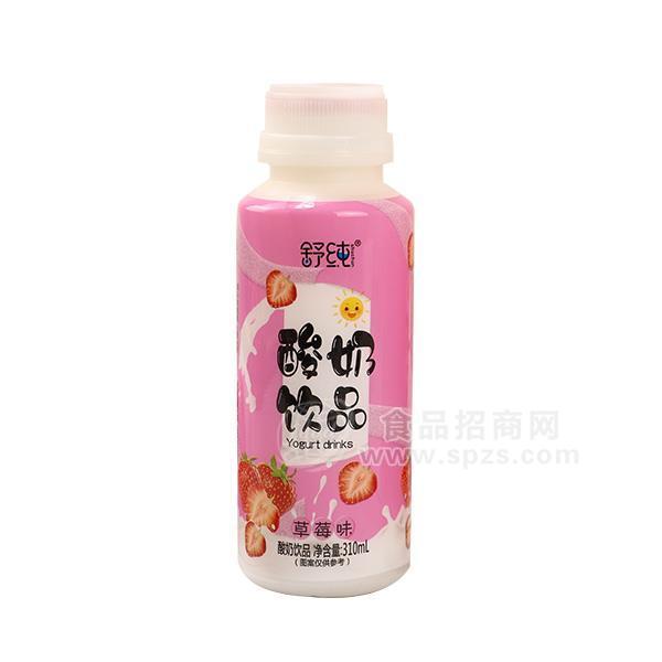 舒純酸奶飲品草莓味310ml