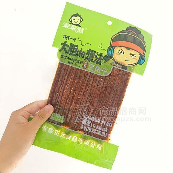 乖乖猴豆角干辣条休闲食品