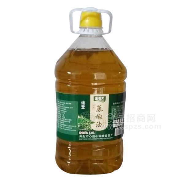 王老大 5L藤椒油调味品招商 