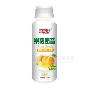 百樂(lè)洋果粒奶昔黃桃味310ml飲料