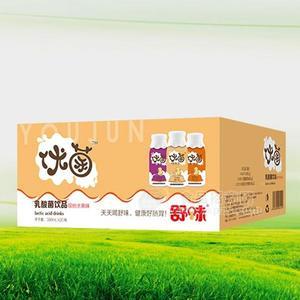 优菌水果味乳酸菌饮品380mlx20瓶