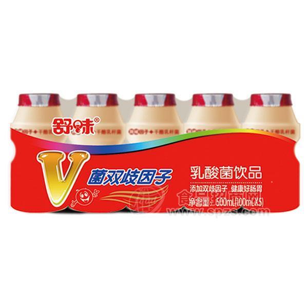 ·舒味V菌双歧因子乳酸菌饮品500ml 