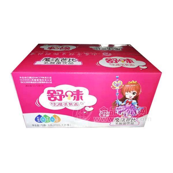 ·舒味乳酸菌饮品200mlX24瓶 