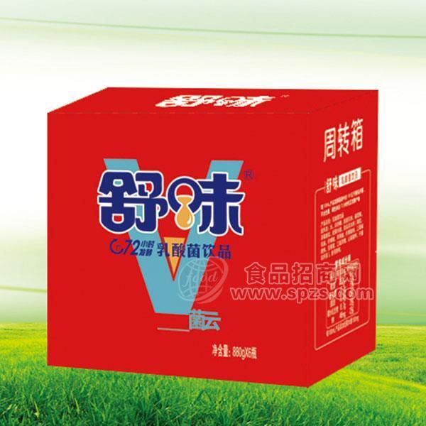 ·舒味乳酸菌饮品880gx6瓶 