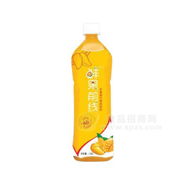 ·鲜果前线芒果果汁果肉饮料 