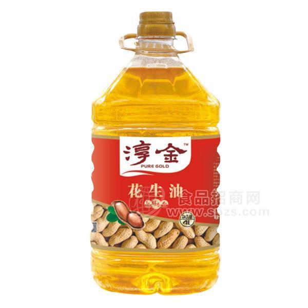 ·淳金 醇香压榨一级花生油4L 