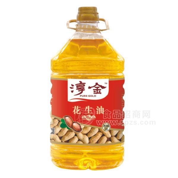 ·淳金 醇香压榨一级花生油5L 