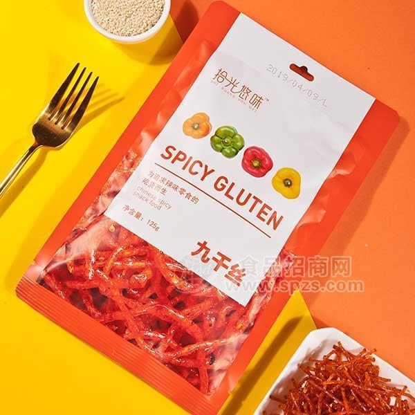 拾光悠味辣条网红九千丝125g怀旧零食麻辣