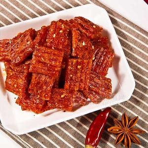 拾光悠味網(wǎng)紅辣塊辣條125g甜辣味休閑零食小吃