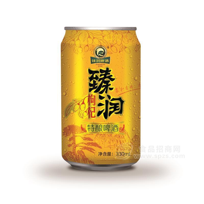 臻潤啤酒 枸杞養(yǎng)生啤酒330ml