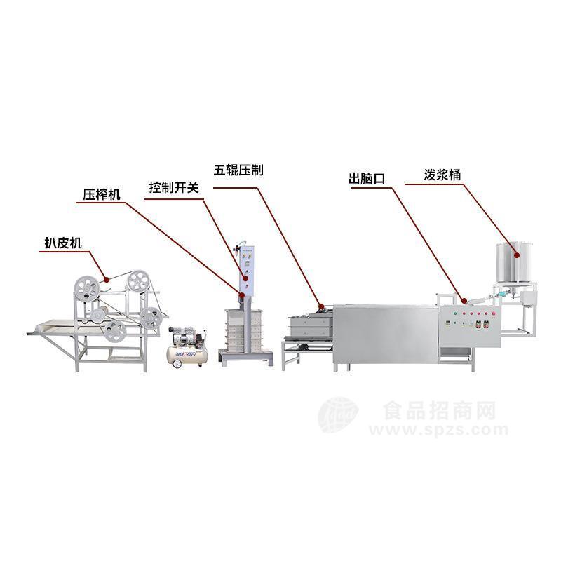 临沂小型豆腐皮机无烂皮 全自动豆腐皮设备厂家