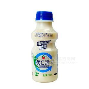 优C活力乳酸菌饮品原味340ml