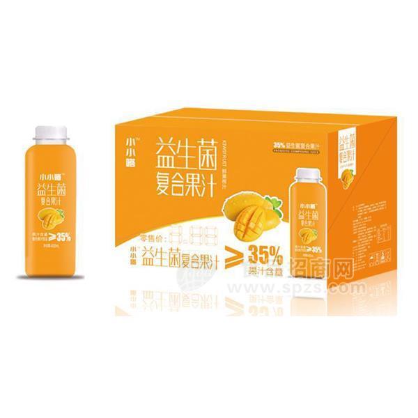 小小嗒益生菌復(fù)合果汁飲料招商400mlx15瓶