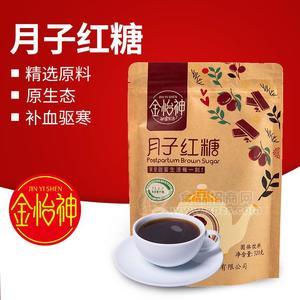 金怡神 月子红糖 产后排恶露 产妇红枣阿胶 老姜红糖320g袋装批发
