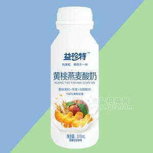 益珍特黃桃燕麥酸奶   乳酸菌