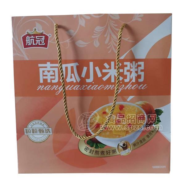 ·航冠南瓜小米粥 礼袋装320gx8罐 