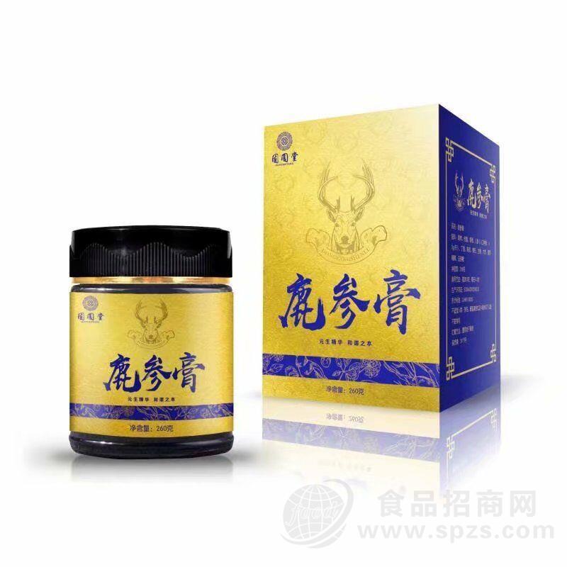 固圆堂 鹿参膏OEM贴牌代加工定制化生产