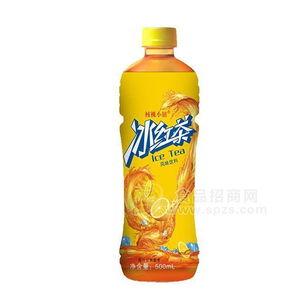 ·核桃小镇冰红茶风味饮料500ml 