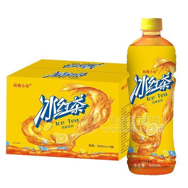 ·核桃小镇冰红茶风味饮料500mlx15瓶 