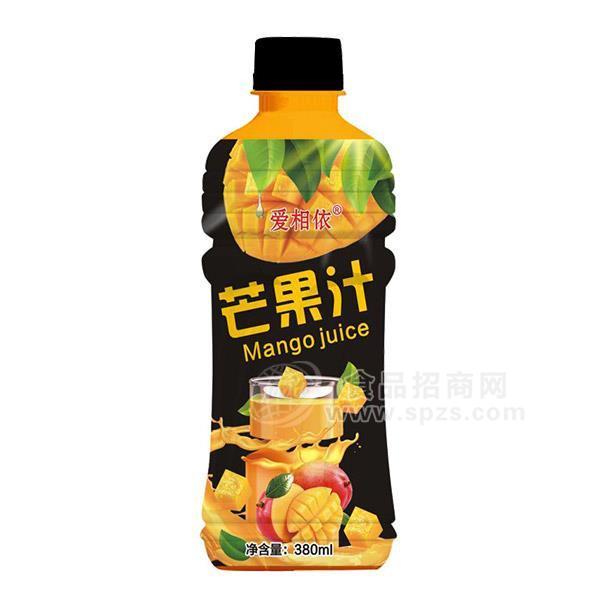 ·爱相依芒果汁果汁饮料380ml 