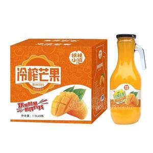 核桃小鎮(zhèn)冷榨芒果汁果味飲料1.5Lx6瓶