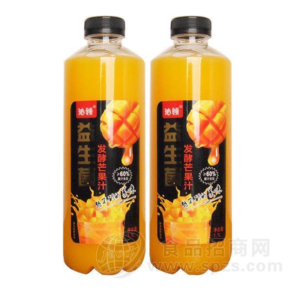 沁领益生菌发酵芒果汁饮料1.1L