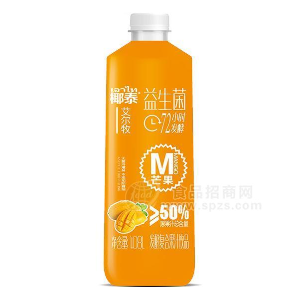 艾尔牧益生菌发酵果汁芒果味1.08L