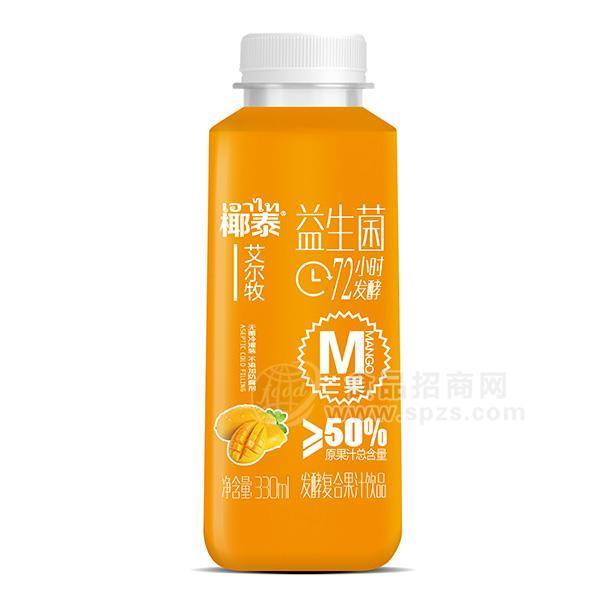 艾尔牧益生菌发酵果汁芒果味330mL