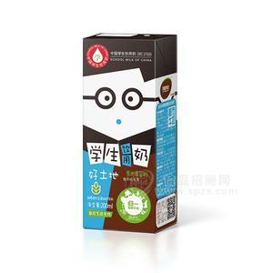 学生饮用奶黑米黑豆奶 200ml