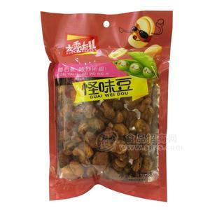 左零右禮怪味豆 休閑食品170g蠶豆