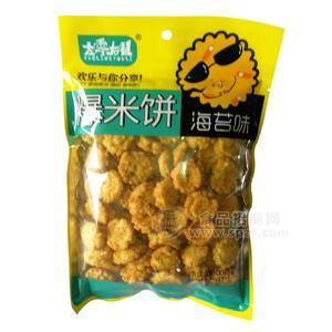 左零右禮爆米餅海苔味休閑食品100g