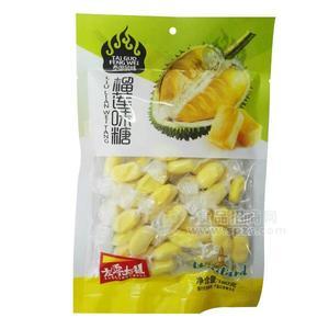 左零右礼榴莲味糖果150g 榴莲糖