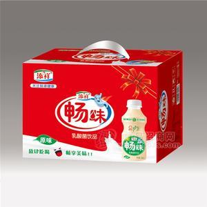添祥 暢味乳酸菌飲料  340ml*12瓶 標箱禮盒