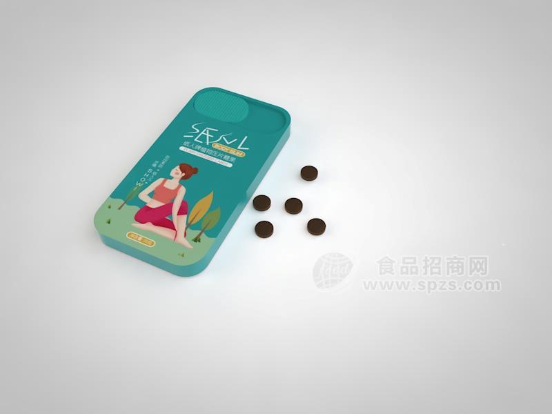 纸人儿荷仁壳聚糖糖果