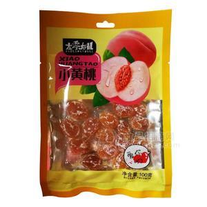 左零右禮小黃桃蜜餞果脯100g