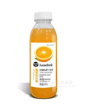 仕力嘉复合益生菌鲜橙味果汁饮料