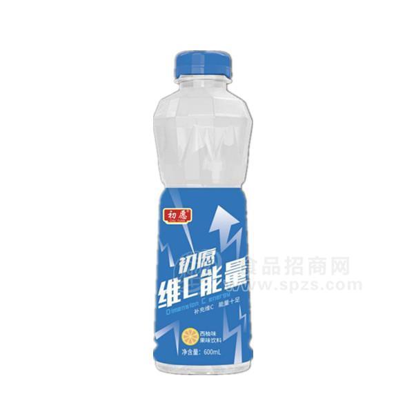 初愿維C能量西柚味果味飲料600ml