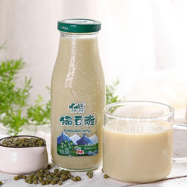 品世小方瓶綠豆爽植物蛋白飲料250ml