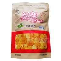 丑豆豆麻辣味豆香鍋巴 休閑食品210g