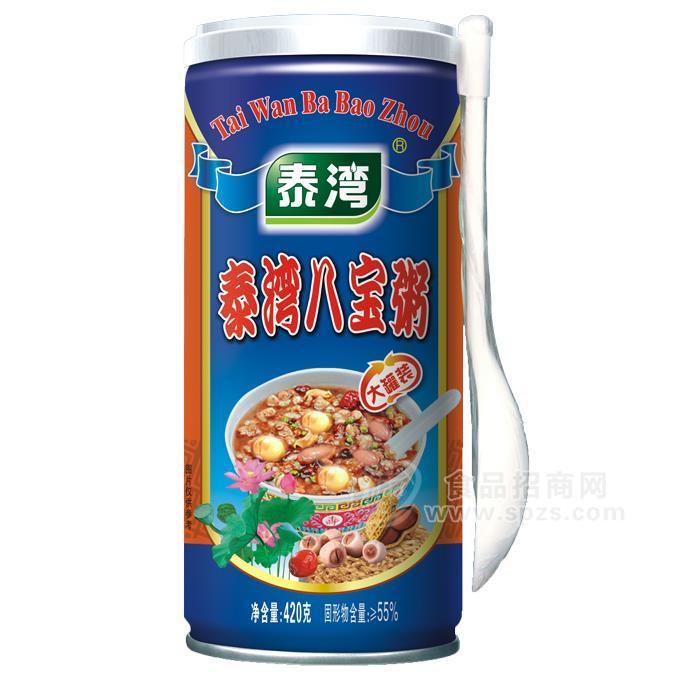 泰灣八寶粥方便食品方便粥大罐裝海南八寶粥杯裝粥420g