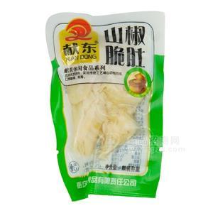 獻東山椒脆肚休閑食品招商散裝稱重