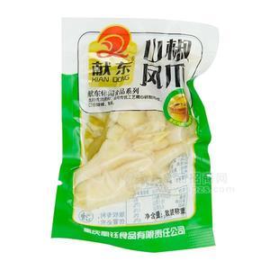 獻東山椒鳳爪休閑食品招商散裝稱重